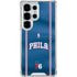 NBA Philadelphia 76ers Jersey Galaxy S25 Ultra Clear Case